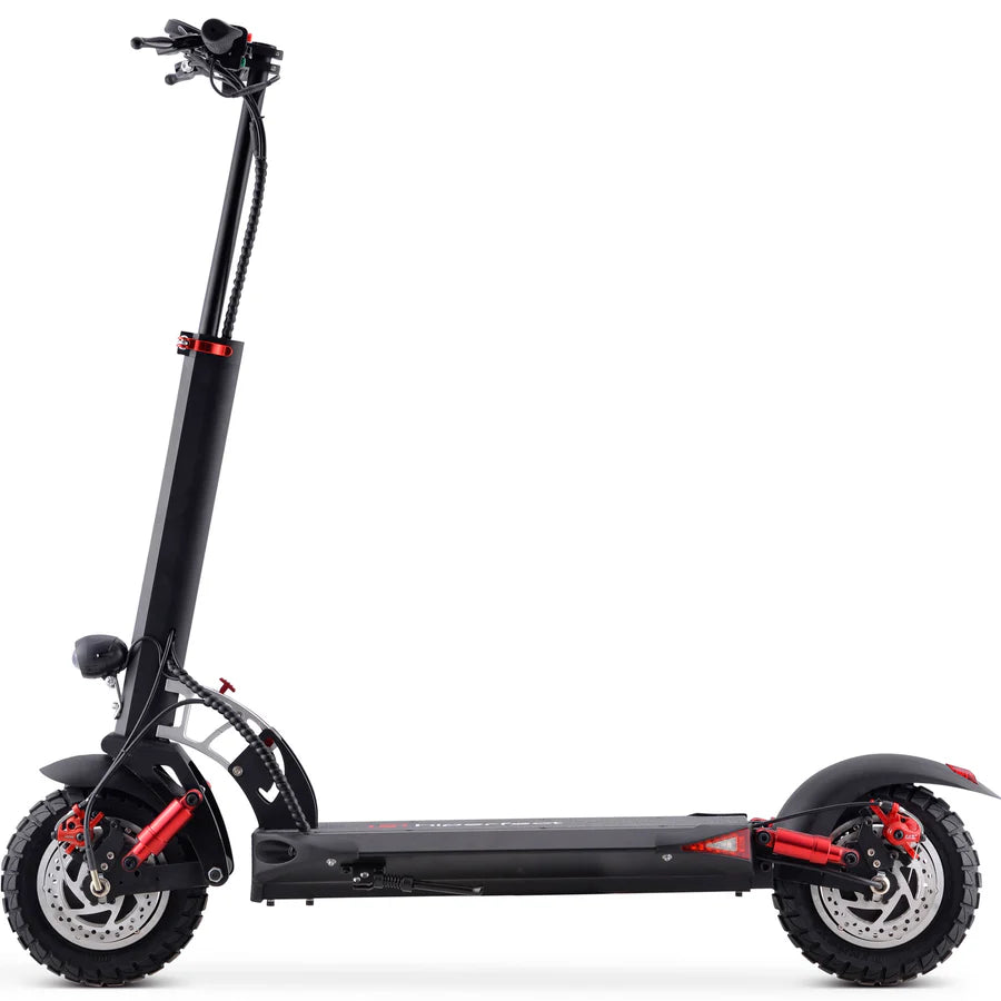 MotoTec Thor 60V/18Ah 2400W Lithium Electric Scooter Black