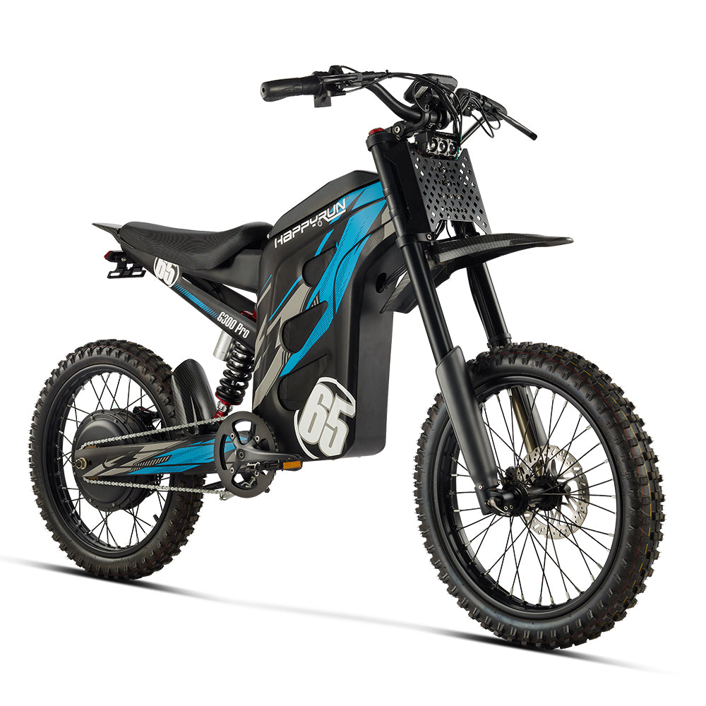 HappyRun 6500W Electric Dirt Bike G300 Pro 2025 New