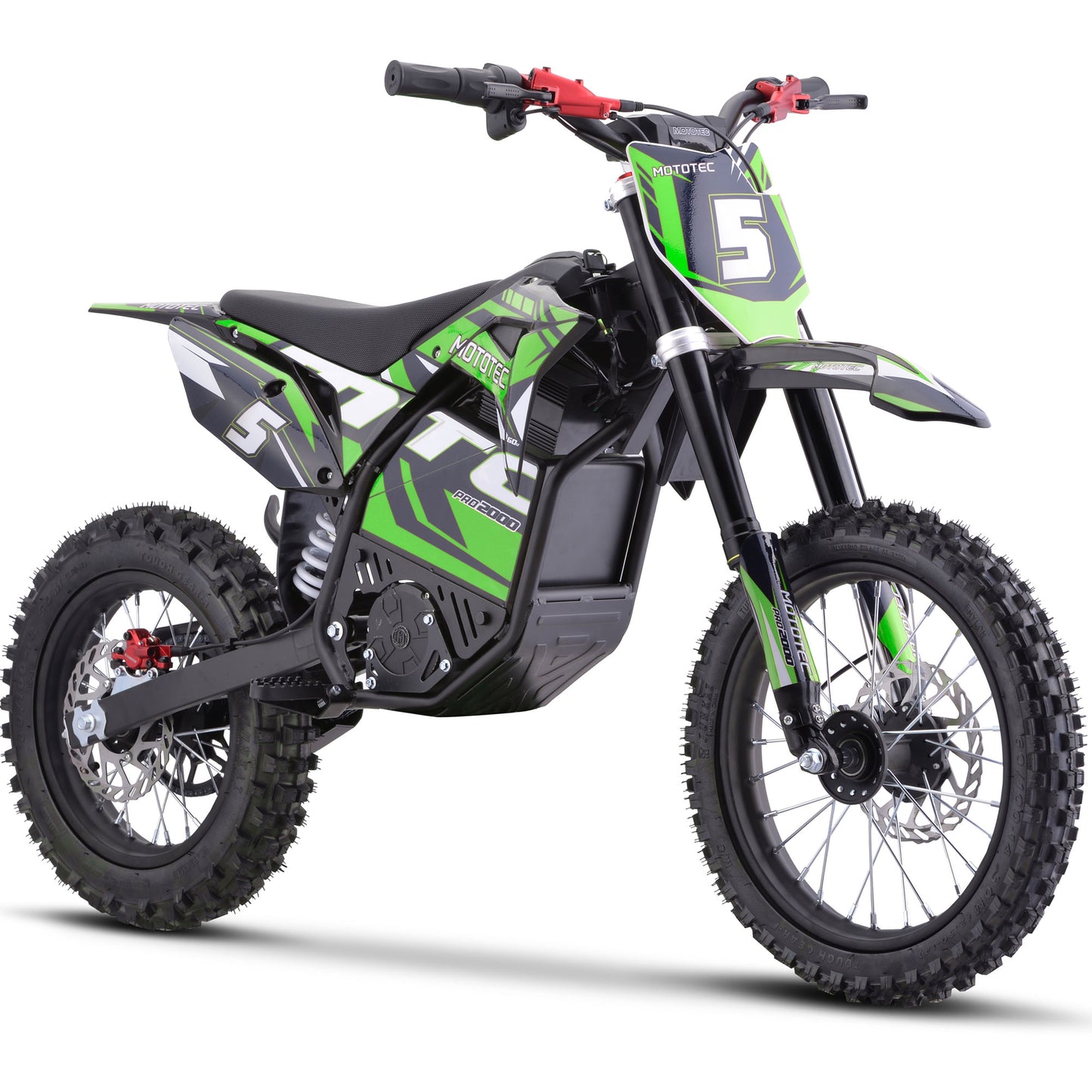 MotoTec 60V/15.6Ah 2000W Pro Off-Road Electric Dirt Bike