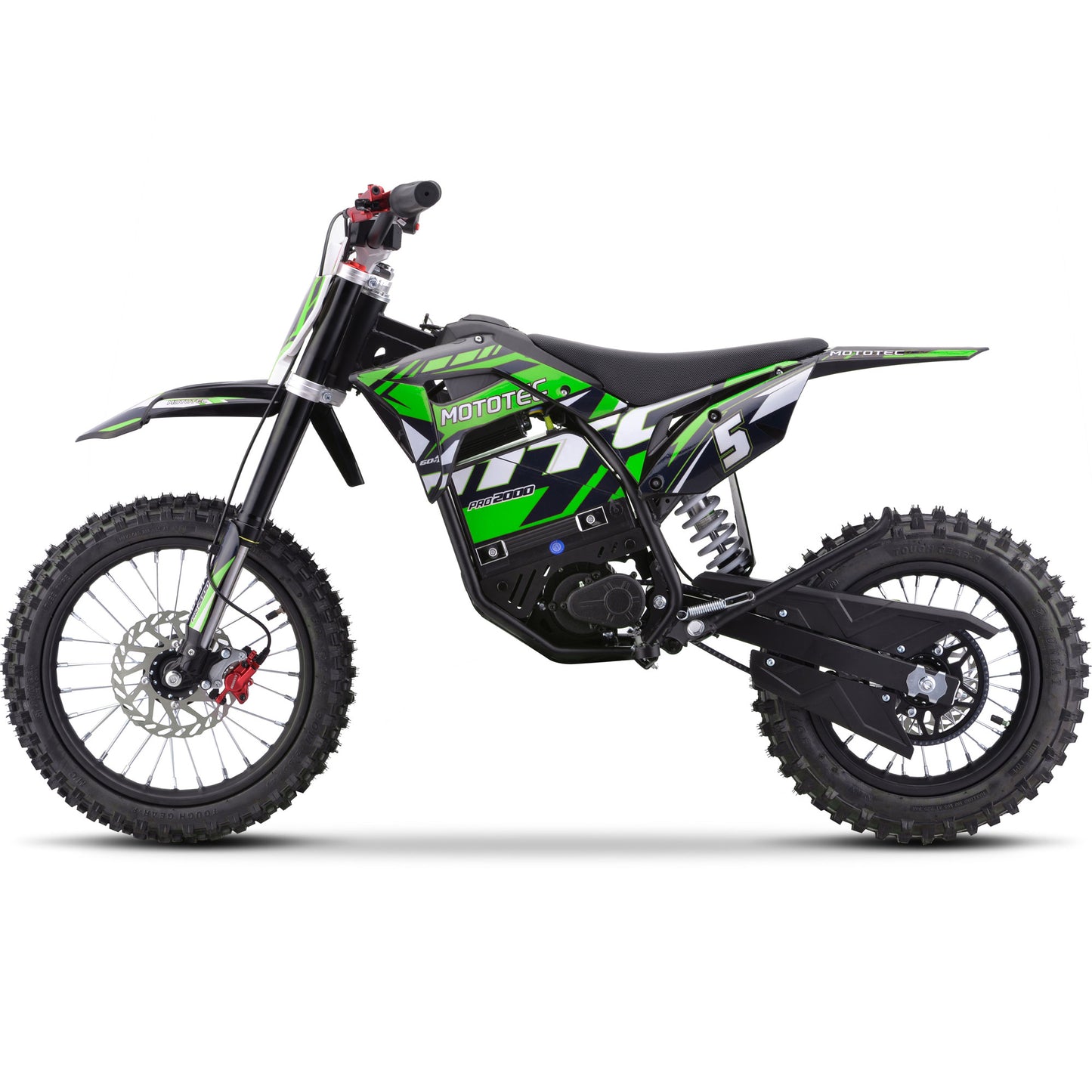 MotoTec 60V/15.6Ah 2000W Pro Off-Road Electric Dirt Bike