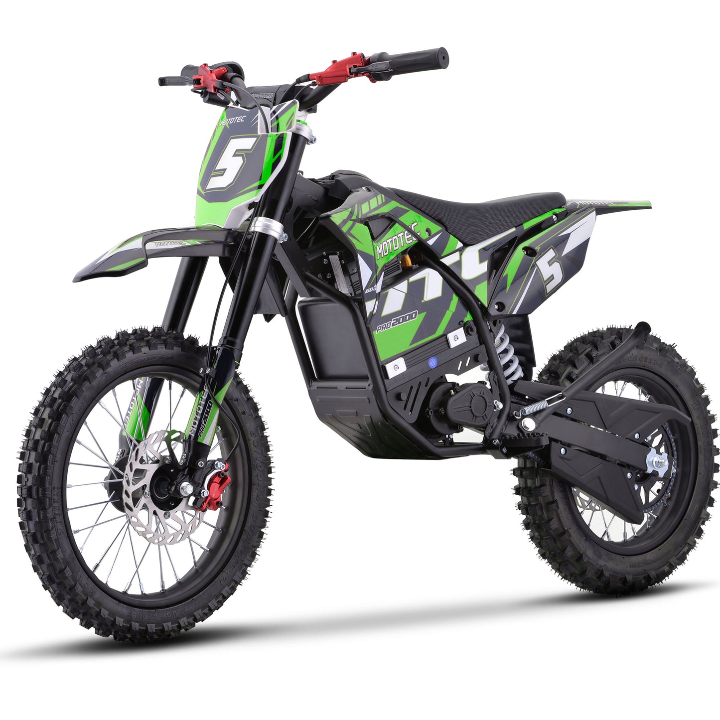 MotoTec 60V/15.6Ah 2000W Pro Off-Road Electric Dirt Bike