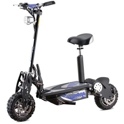 MotoTec Chaos 60V/15Ah 2000W Lithium Electric Scooter Black