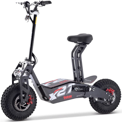 MotoTec Vulcan 48V/12Ah 1600W Electric Scooter Black