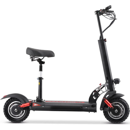 MotoTec Thor 60V/18Ah 2400W Lithium Electric Scooter Black