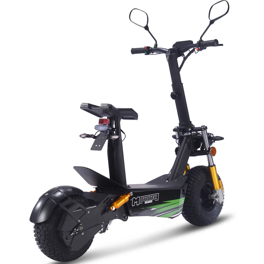 MotoTec Mars 60V/30Ah 3500W Electric Scooter Black