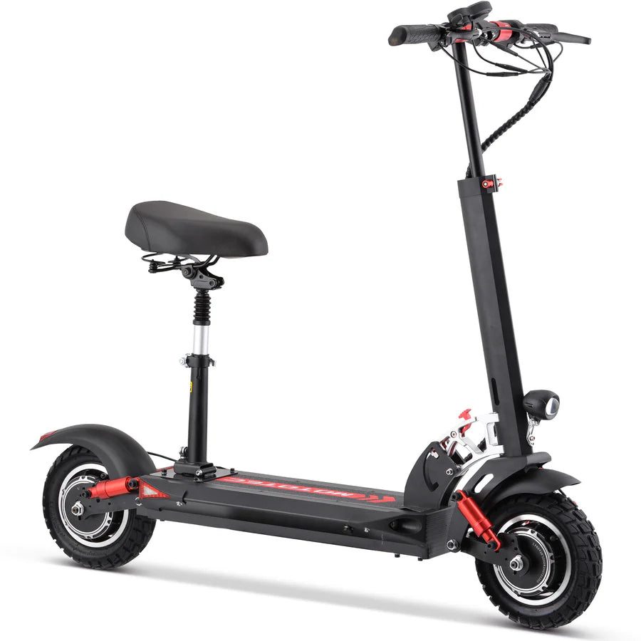 MotoTec Thor 60V/18Ah 2400W Lithium Electric Scooter Black