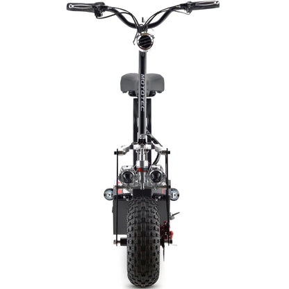 MotoTec Vulcan 48V/12Ah 1600W Electric Scooter Black