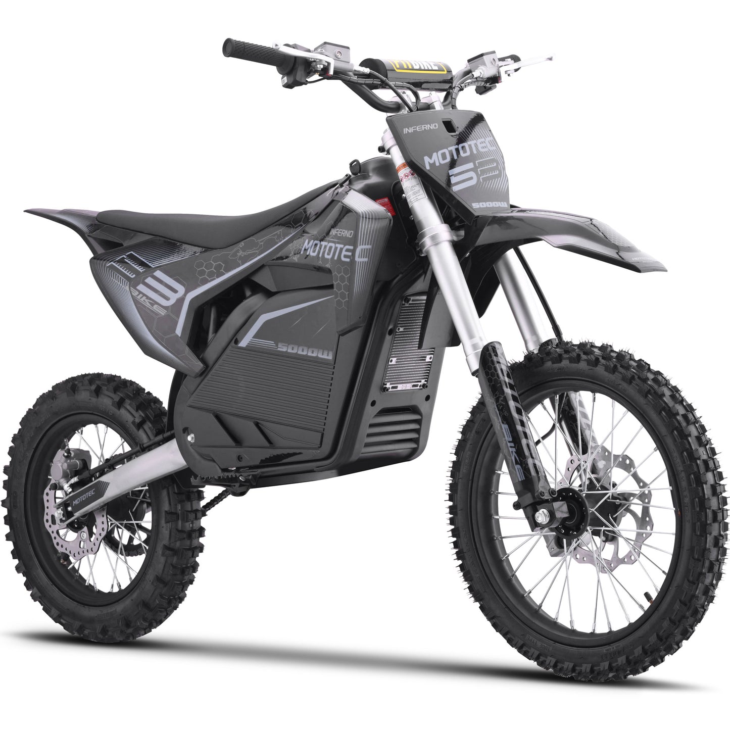 MotoTec 72V/30Ah 5000W Pro Off-Road Electric Dirt Bike