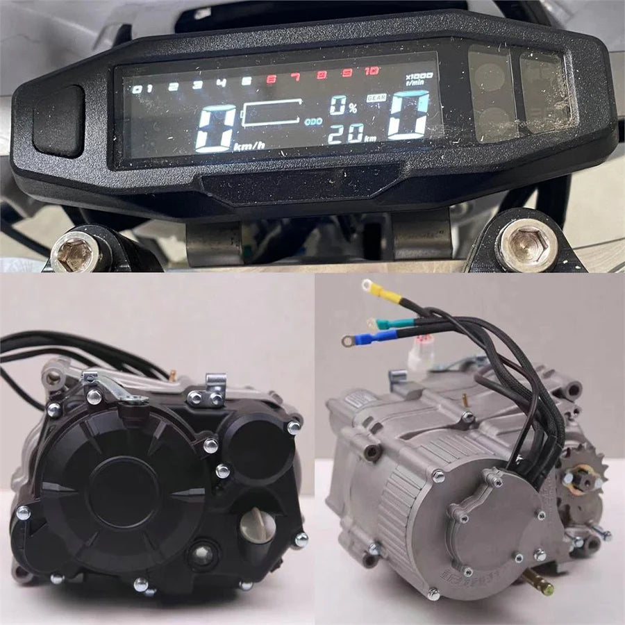 MotoTec Venom 72v/50Ah 12000w Off-Road Electric Dirt Bike