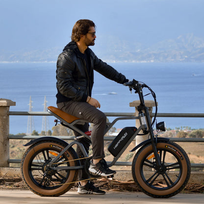 Happyrun Tank G60 1500W Electric Bike Fat Tire Dirt All Terrain