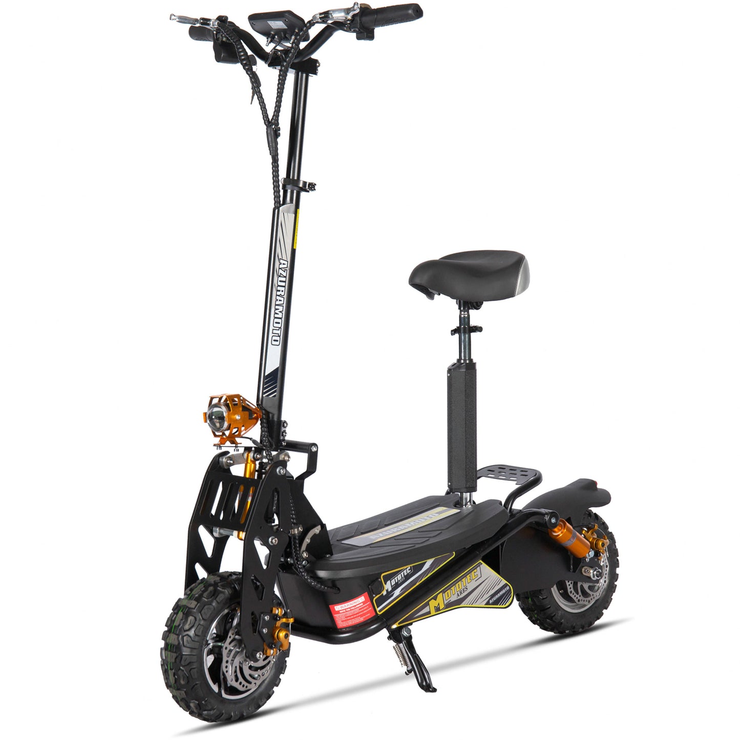 MotoTec Ares 48V/12Ah 1600W Electric Scooter