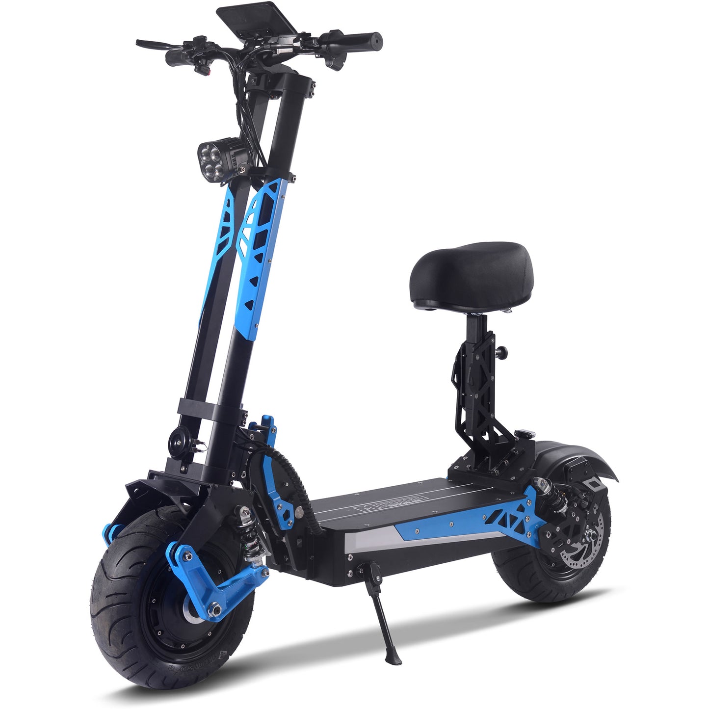 MotoTec Switchblade Blue 60V/28Ah 4000W Lithium Electric Scooter