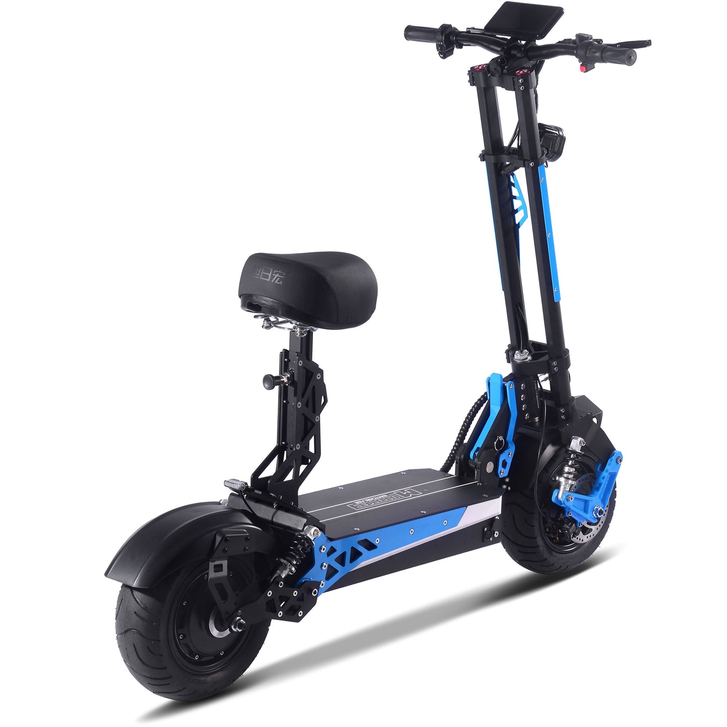 MotoTec Switchblade Blue 60V/28Ah 4000W Lithium Electric Scooter