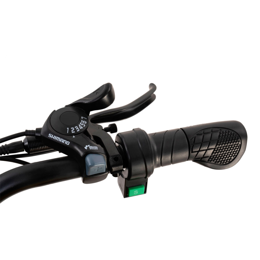 throttle of HappyRun Fastest Electric Bikes G100 Long Range 2000w Motorcycle