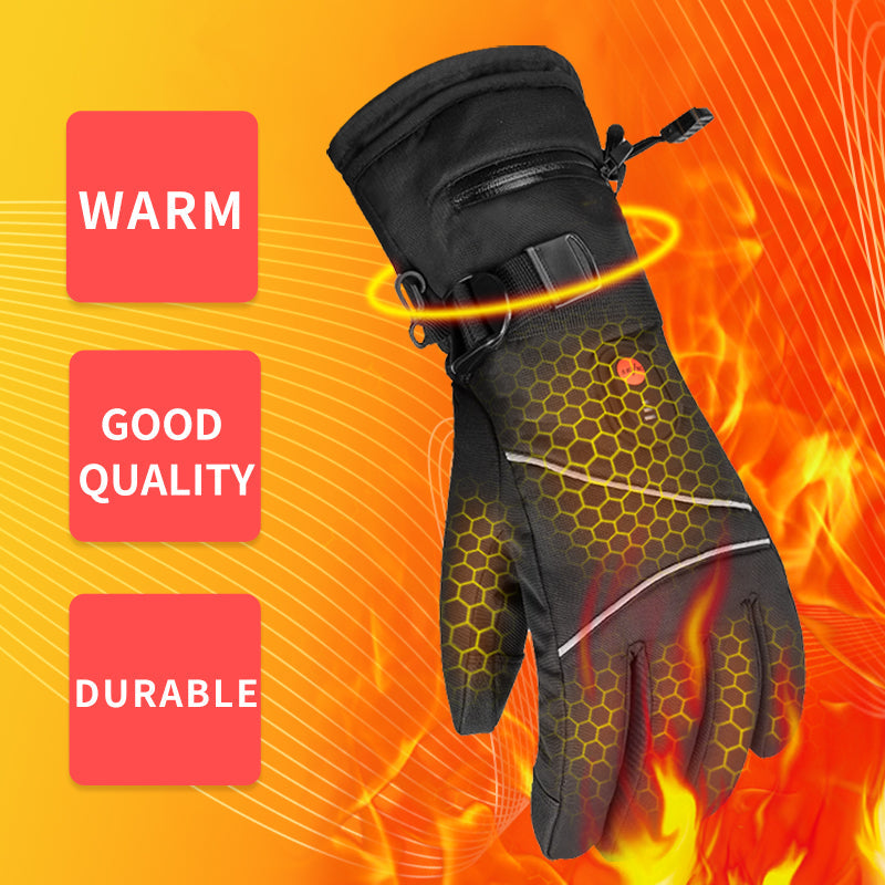 Winter-Ready Electric Heated Cycling Gloves