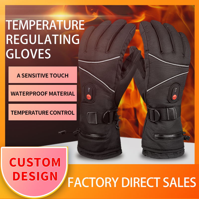 Winter-Ready Electric Heated Cycling Gloves